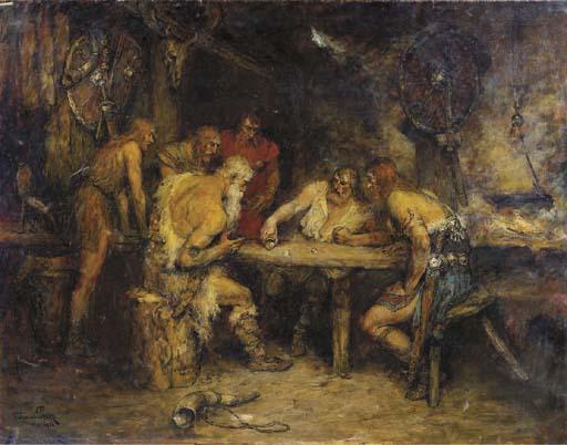 Ferdinand Leeke - A viking\'s game