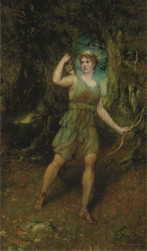 Ferdinand Leeke - The Amazonian warrior