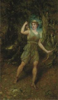Ferdinand Leeke - The Amazonian warrior