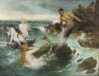 Ferdinand Leeke - The Mermaids