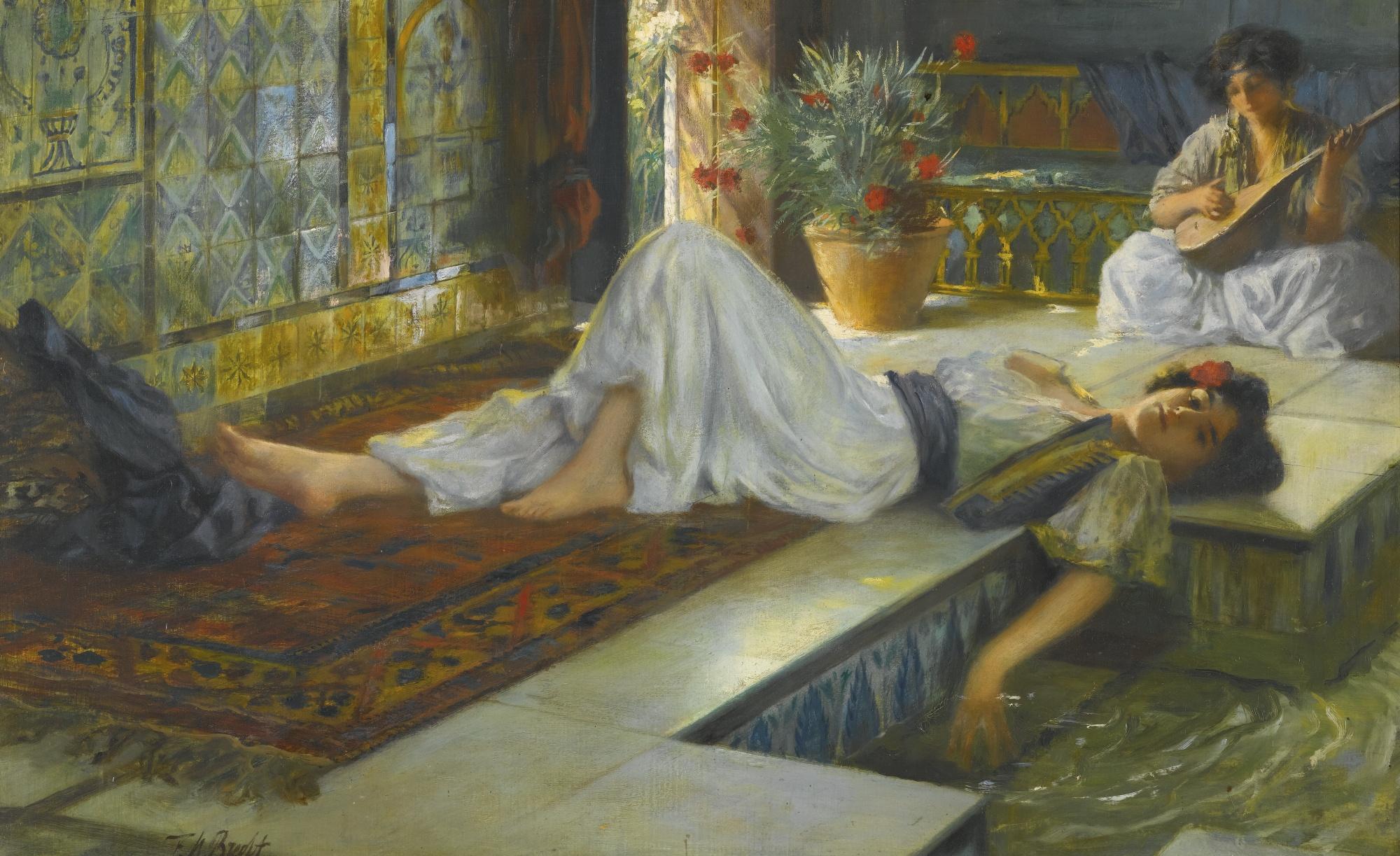 Ferdinand Max Bredt - German afternoon Repose