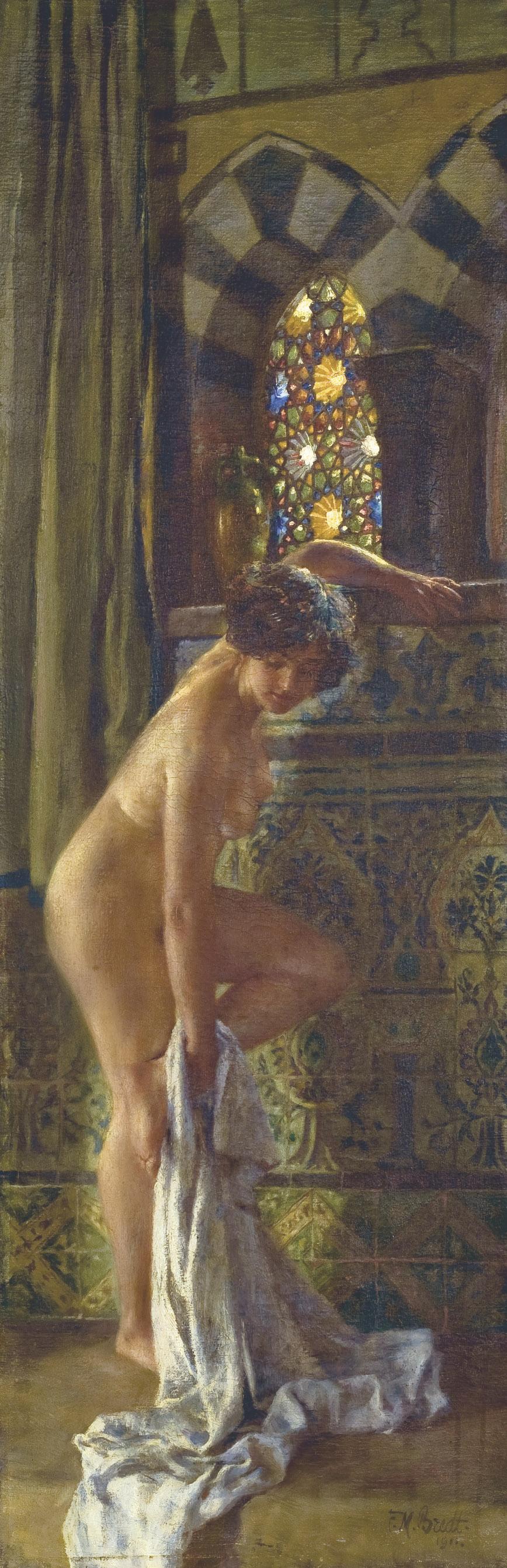 Ferdinand Max Bredt - The bather