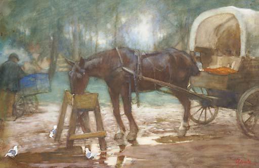 Ferdinand Oldewelt - A break from work