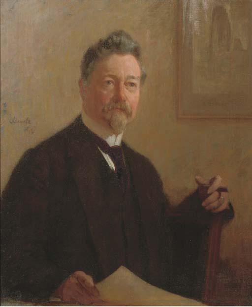 Ferdinand Oldewelt - A Portrait of The Architect Willem Kromhout