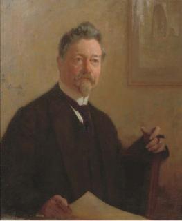 Ferdinand Oldewelt - A Portrait of The Architect Willem Kromhout