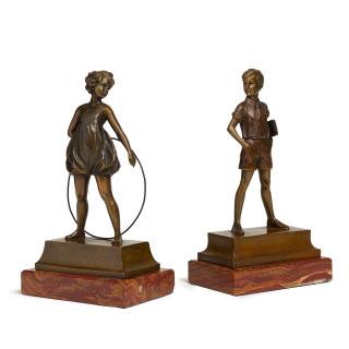 Ferdinand Preiss - Hoop Girl and Sonny Boy