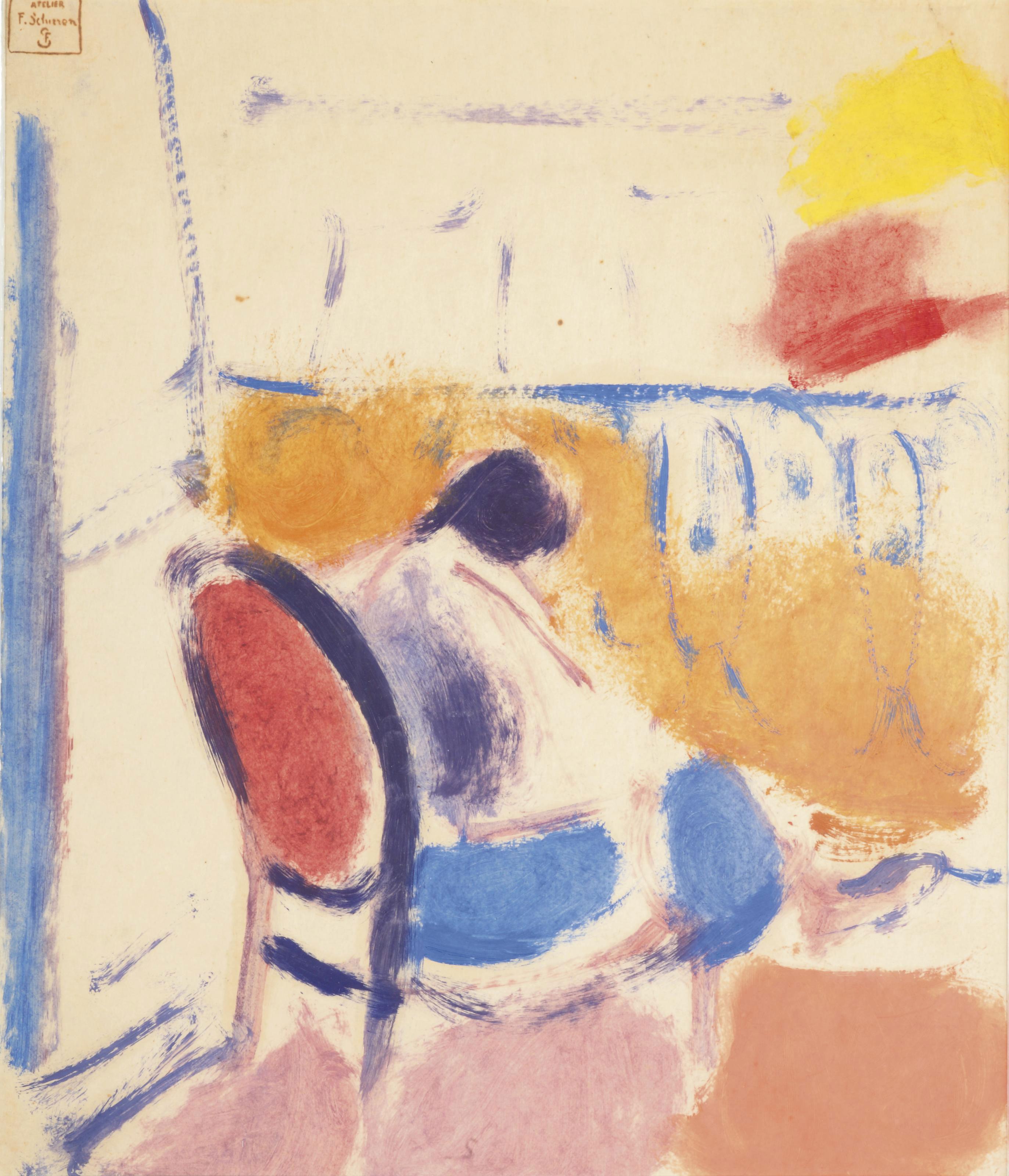 Ferdinand Schirren - The balcony