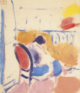 Ferdinand Schirren - The balcony