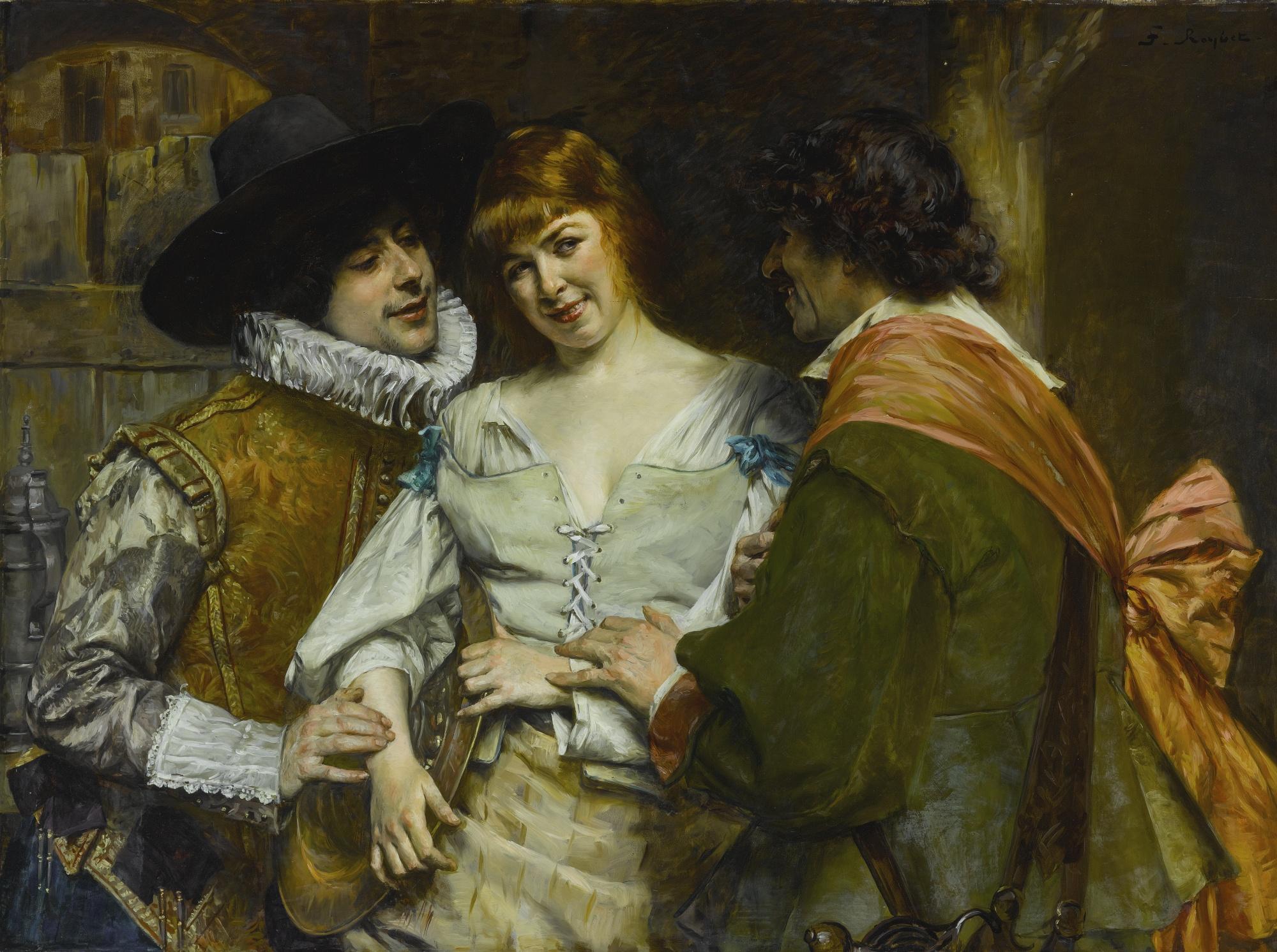 Ferdinand Victor Léon Roybet - French a Choice