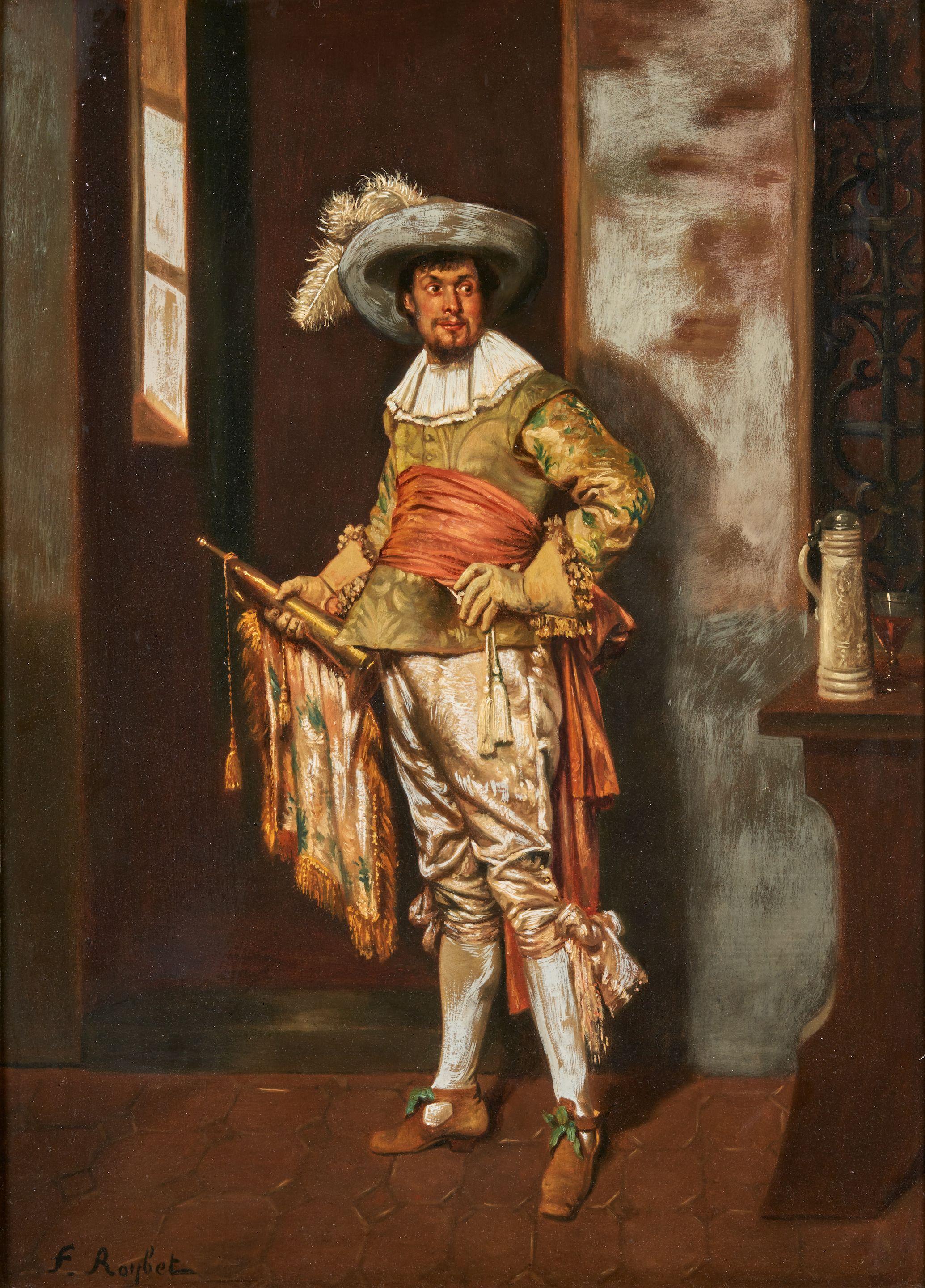 Ferdinand Victor Léon Roybet - Off Duty