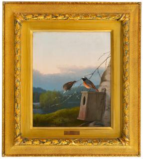 Ferdinand von Wright - Redstarts At The Nest.