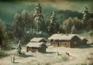 Ferdinand von Wright - Winter Landscape.