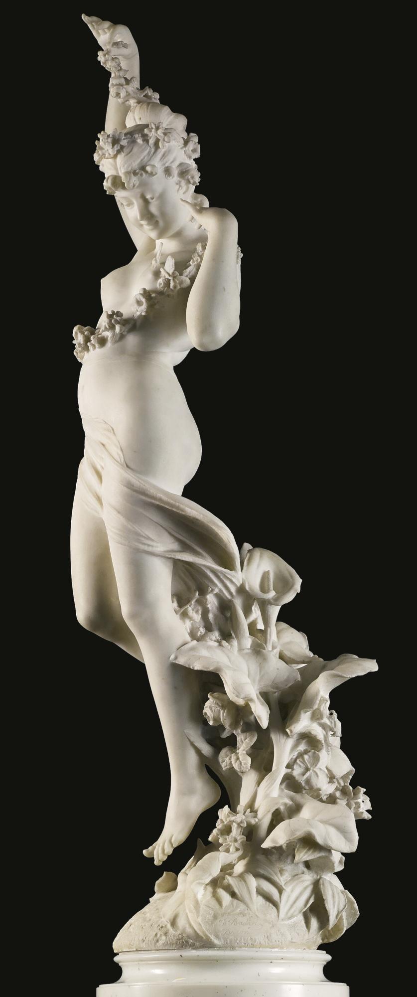 Ferdinando Andreini - Italian Primavera ( Allegory Of Spring)