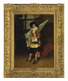 Ferdinano-Victor-Léon Roybet - Standard Bearer