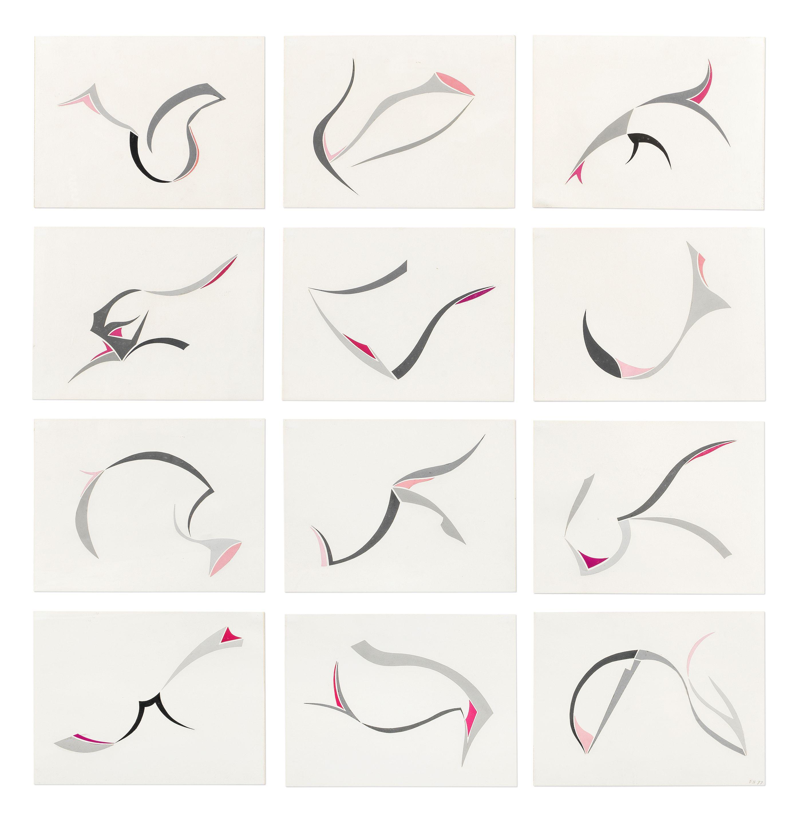 Fereydoun Hoveyda - Calligraphic Ballet
