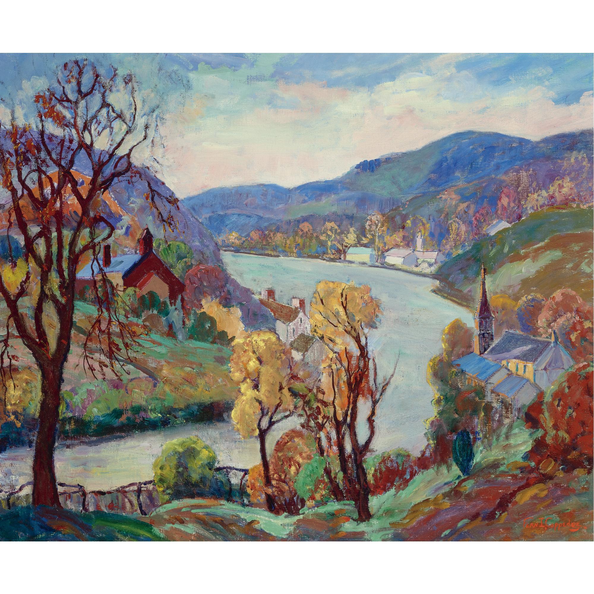 Fern Coppedge - Along The Delaware River At New Hope
