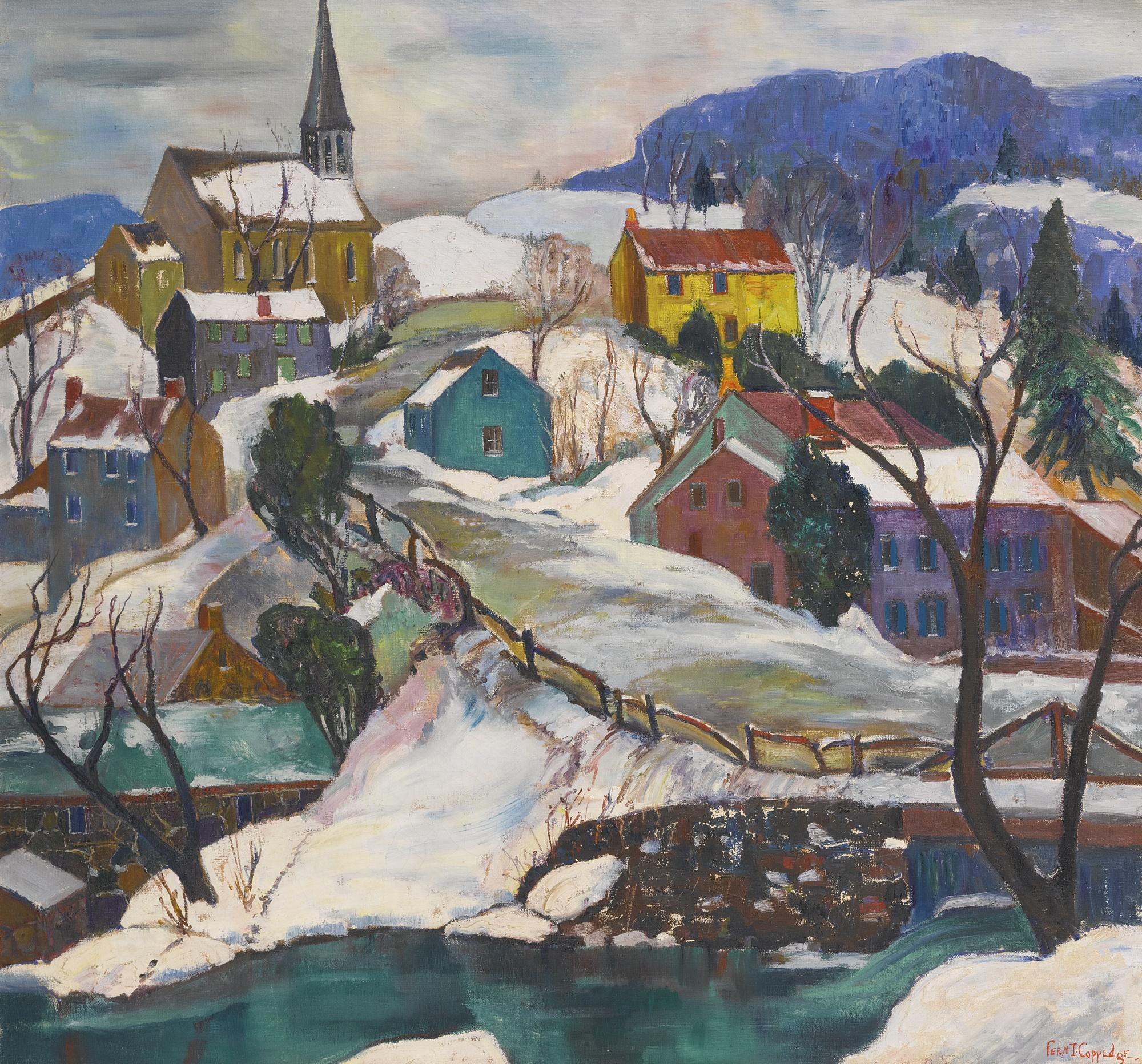 Fern Coppedge - Village Hillside