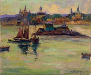Fern Isabel Coppedge - Harbor Scene