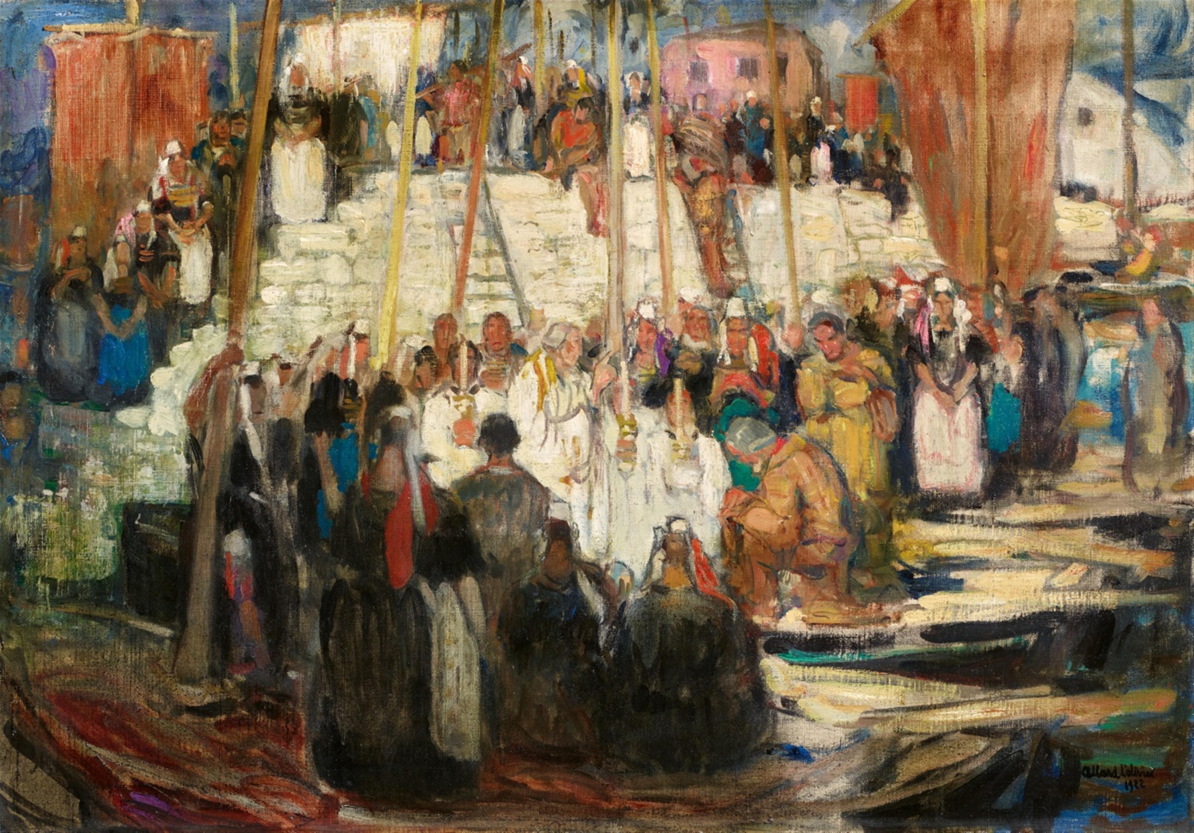 Fernand Allard l\'Olivier - Bénédiction des bateaux