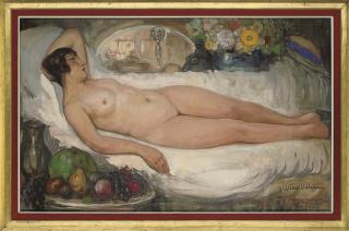Fernand Allard L\'Olivier - The Artist\'S Muse