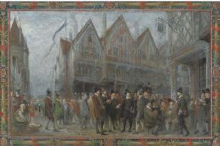 Fernand Cormon - Hommage À Coquelin