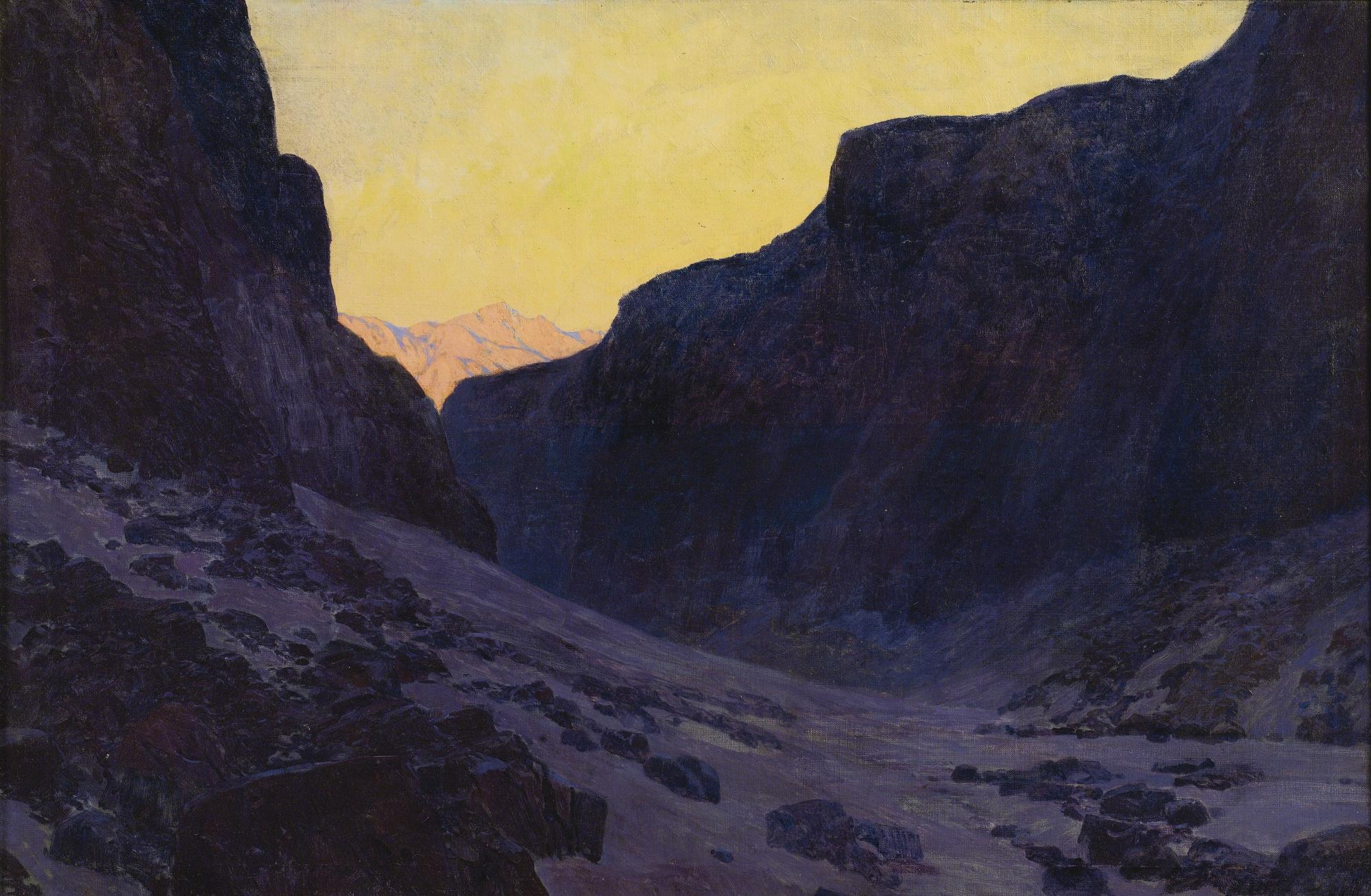 Fernand Harvey Lungren - In The Mountains
