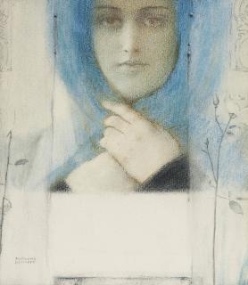 Fernand Khnopff - Clématis