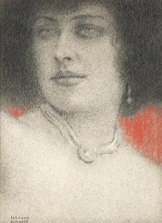 Fernand Khnopff - Étude de Femme