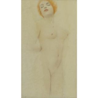 Fernand Khnopff - Etude De Nu