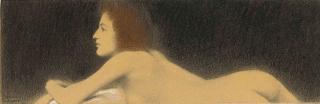 Fernand Khnopff - Etude De Nu