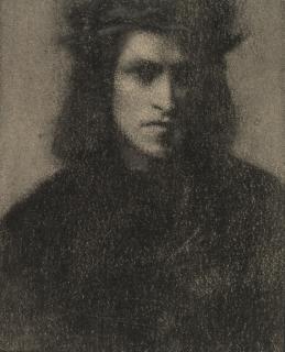 Fernand Khnopff - Jeune homme en habit renaissance