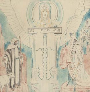 Fernand Khnopff - L\' Ange de Noël