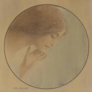 Fernand Khnopff - Mélisande