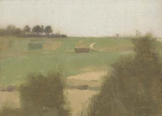 Fernand Khnopff - Paysage à Fosset