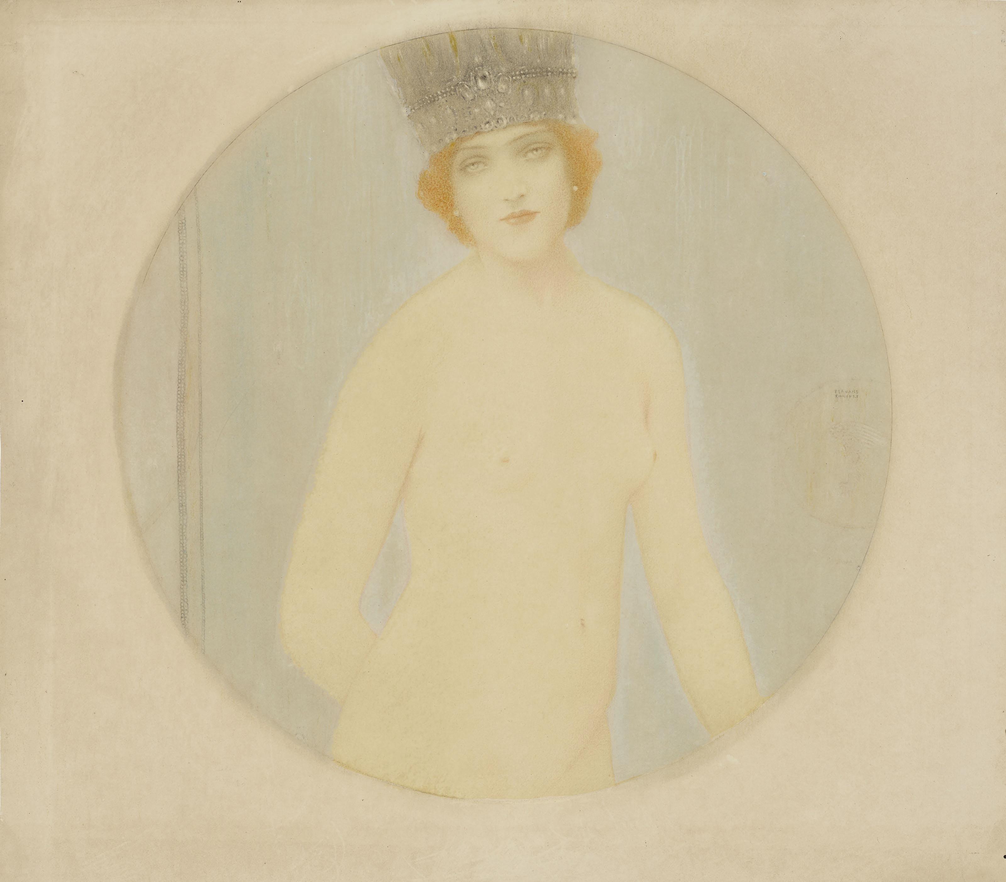 Fernand Khnopff - Reine nue