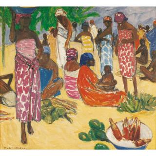 Fernand Lantoine - Marché Au Togo