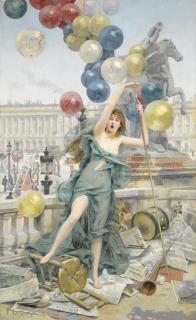 Fernand Le Quesne - Allégorie De La Publicité