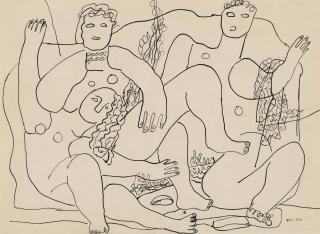 Fernand Léger - Baigneuses Sur La Plage