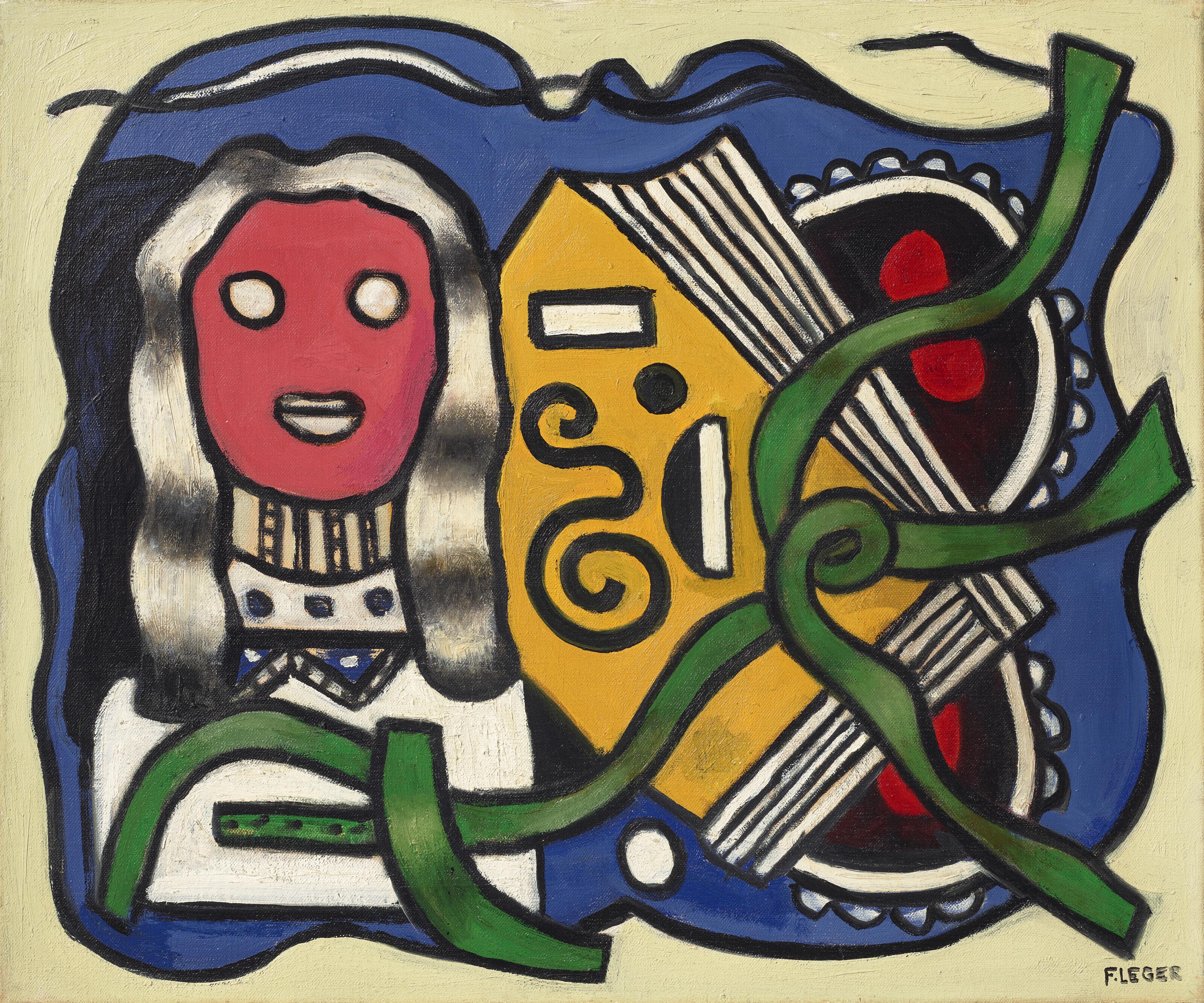 Fernand Léger - Composition À La Poupée