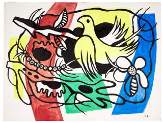 Fernand Léger - Composition À L’Oiseau
