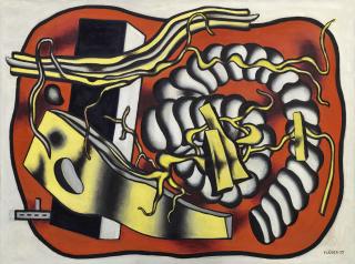 Fernand Léger - Composition Au Cordage