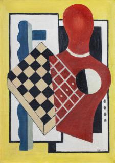 Fernand Léger - Composition au damier
