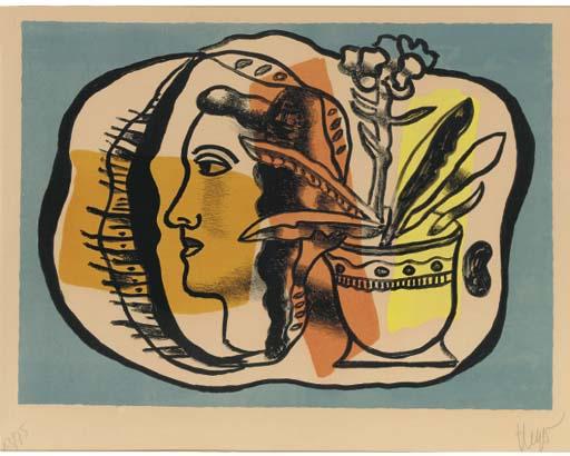 Fernand Leger - Composition au profil (S. 19)