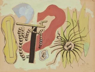 Fernand Leger - Composition aux contrastes