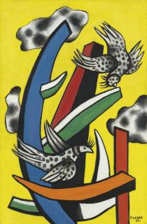 Fernand Léger - Composition Aux Deux Oiseaux