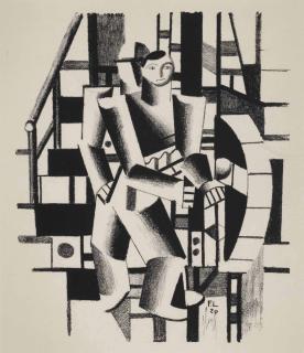 Fernand Léger - Composition Aux Deux Personages (Der Maschinenbauer)