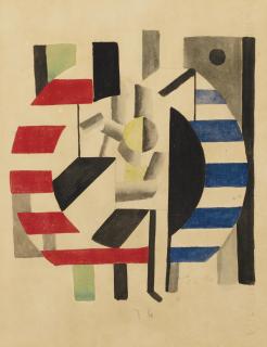 Fernand Léger - Composition avec personnage