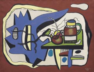 Fernand Léger - Composition avec vase (Nature morte avec vase)