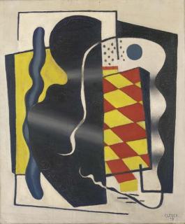 Fernand Léger - Composition jaune et noir