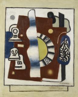 Fernand Léger - Composition Sur Fond Brun